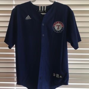 Texas Rangers baseball jersey